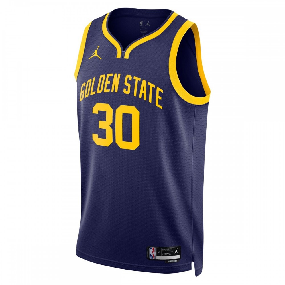 Stephen Curry Golden State Warriors Jordan Brand 2022/23 Statement Edition Swingman Jersey - Navy-Pro Kit Vault | Brand New 26/27 Sports Jerseys